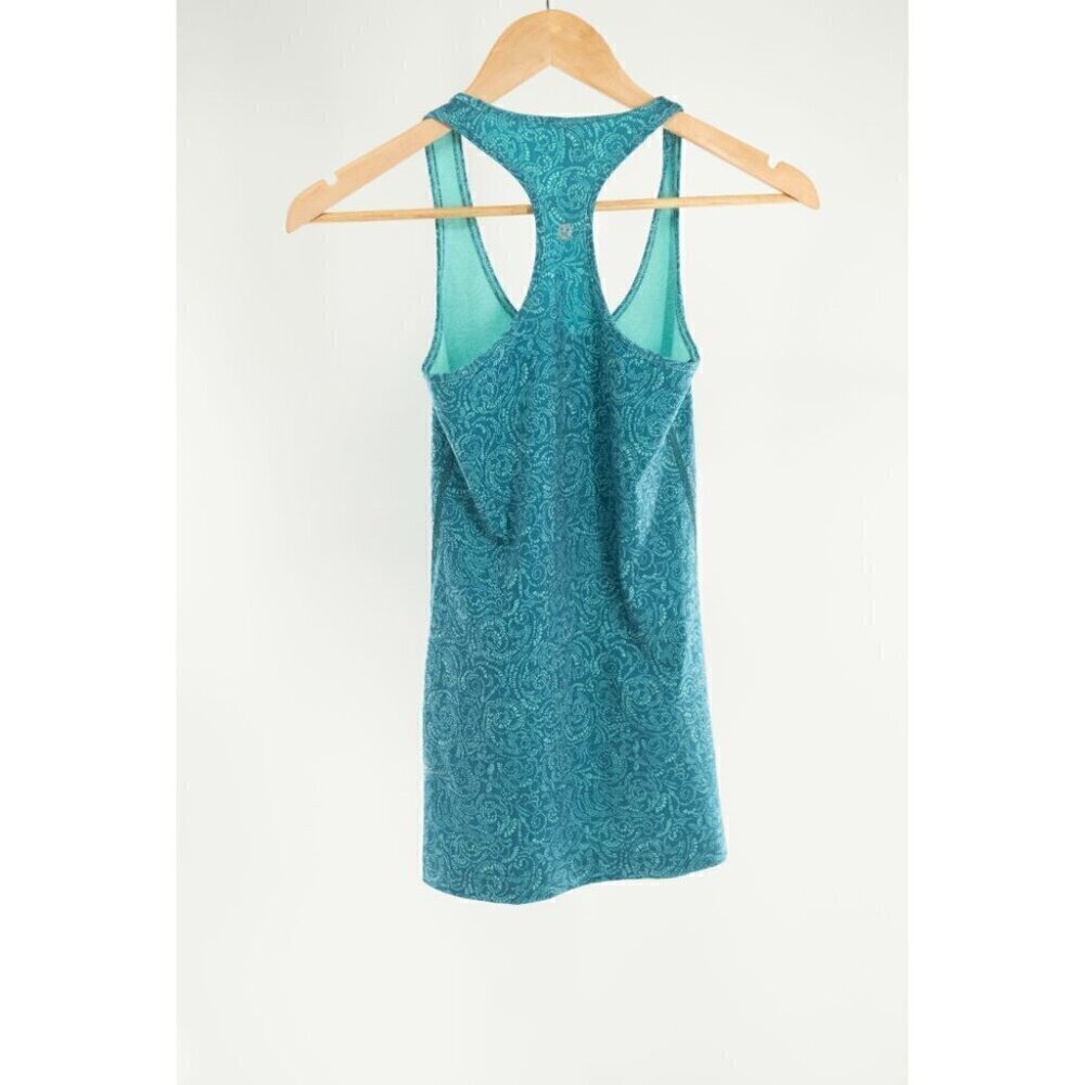 Lululemon Cool Racerback Foli Manifesto Bali Breeze Tofino Teal | 4 - Picture 6 of 8